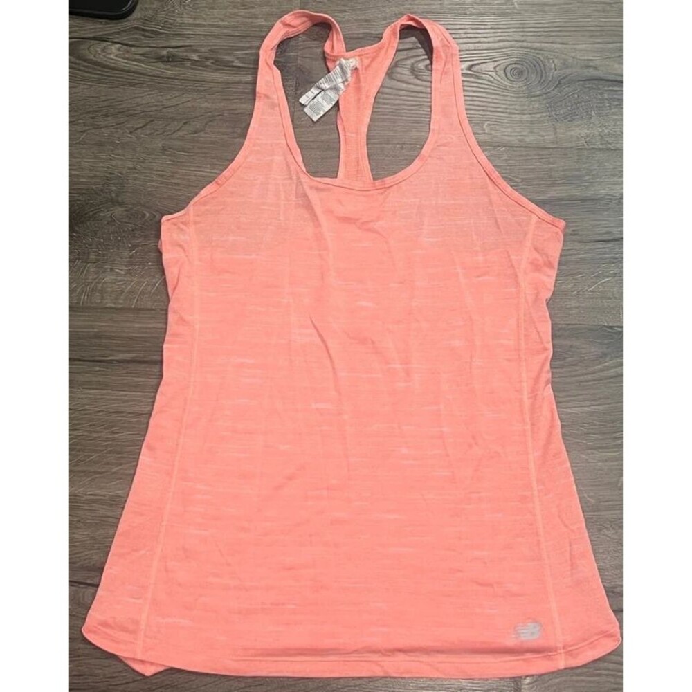 New Balance Coral Racerback Workout Tank Women’s Medium